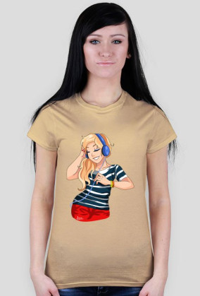 Damska koszulka dla melomanek