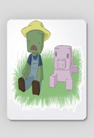 #ZOMBIE #PIG mouse pad.