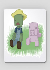 #ZOMBIE #PIG mouse pad.