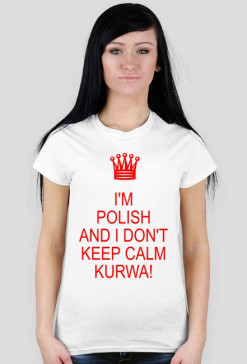Polish keep calm damska