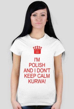 Polish keep calm damska