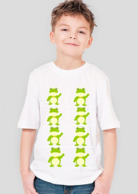 T-shirt żaba