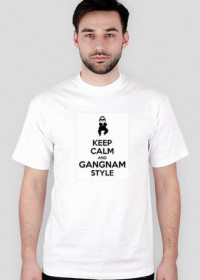 Koszulka "Keep Calm and Gangnam Style"