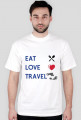 Eat Love Travel Koszulka