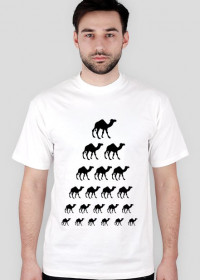 Wielbłądy koszulka - męska