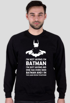 BATMAN BLUZA (M)
