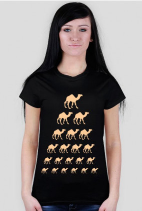 Wielbłądy koszulka - damska