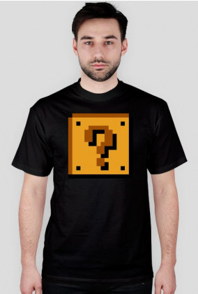Q-Block T-shirt męski (różne kolory) [Mario]