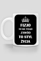 kubek "styl" czarny