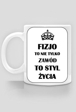 kubek "styl" biały