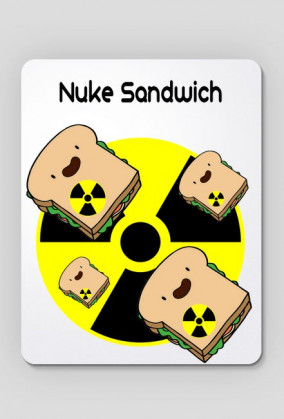 Podkładka " Nuklearna Kanapka "