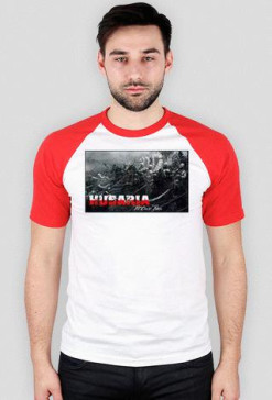 husaria t shirt biało czerwony
