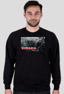 Husaria bluza czarna bez kaptura