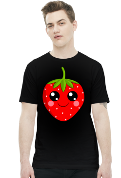 Truskawkowy T-Shirt -męska