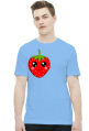 Truskawkowy T-Shirt -męska