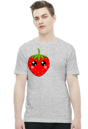 Truskawkowy T-Shirt -męska