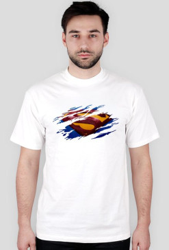 #B201 Superman WHITE