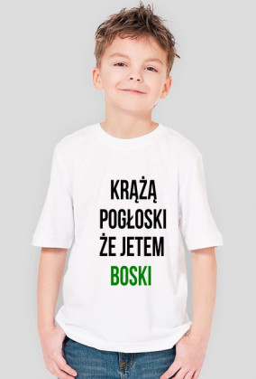 Koszula Krążą pogłoski że jestem boski