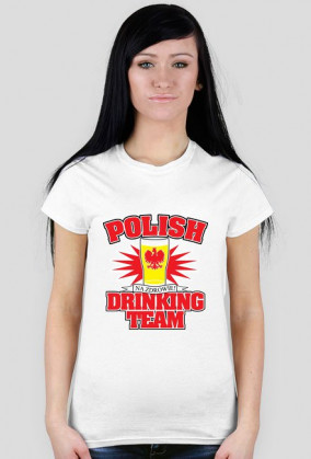 Damski T-Shirt dla Drużynowej by Polonia Party