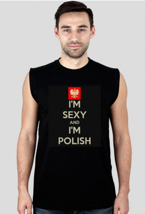 Bezrękawnik Im sexy by Polonia Party 2014