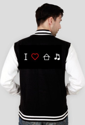 Kurtka I Love House Music by Polonia Party