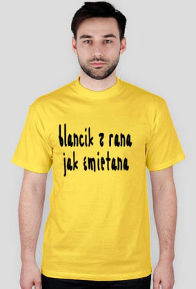 blancik z rana jak śmietana