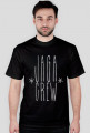 *JAGA CREW* SHIRT BLACK