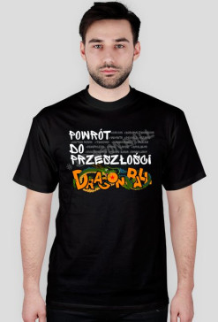Powrót do przeszłości #Dragon Ball (Biały Napis) - Męska