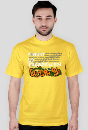 Powrót do przeszłości #Dragon Ball (Biały Napis) - Męska
