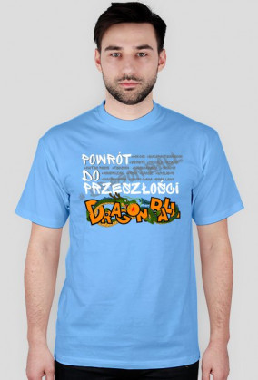 Powrót do przeszłości #Dragon Ball (Biały Napis) - Męska