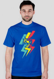 Koszulka koloru niebieskiego, męska