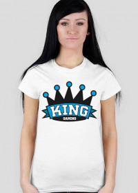 ''King Gaming'' Koszulka damska, w kilku kolorach