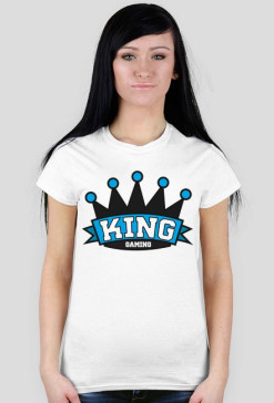 ''King Gaming'' Koszulka damska, w kilku kolorach