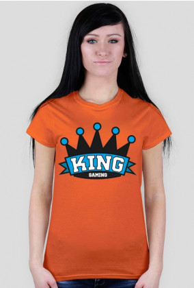 ''King Gaming'' Koszulka damska, w kilku kolorach