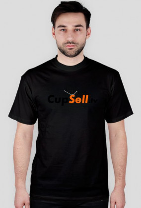 Koszulka z logo cupsell.tv (niebieska)