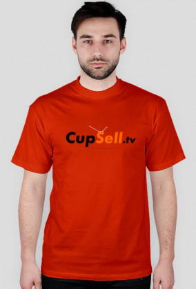 Koszulka z logo cupsell.tv (niebieska)