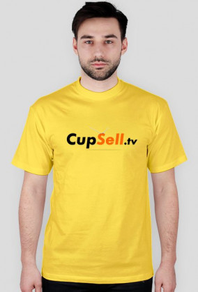 Koszulka z logo cupsell.tv (niebieska)