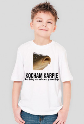 KOCHAM KARPIE koszulka dziecięca