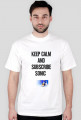 Koszulka KEEP CALM z Soniciem