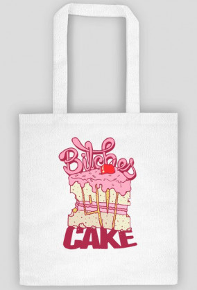 Bitches Love Cake - Multicolour - Torba Eko