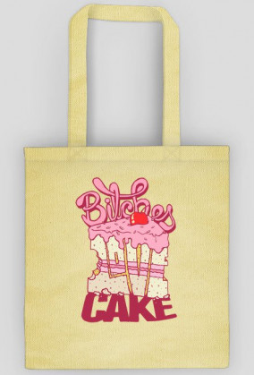 Bitches Love Cake - Multicolour - Torba Eko