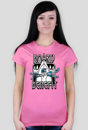 Board Art Benefit Koszulka damska