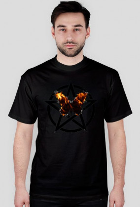 Koszulka PENTAGRAM motylek - tanio!