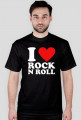 I Love Rock'n Roll Koszulka męska