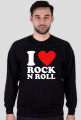 I Love Rock'n Roll Bluza męska