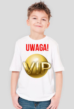 Koszulka Uwaga VIP dla chłopca
