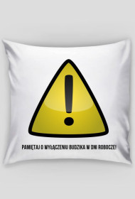 Poduszka Wyłącz budzik!
