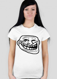 Koszulka Damska Troll Face