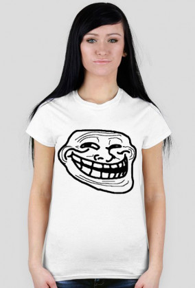 Koszulka Damska Troll Face