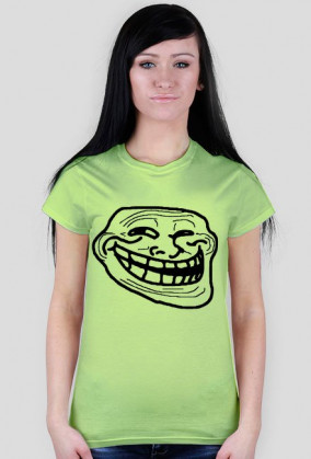 Koszulka Damska Troll Face